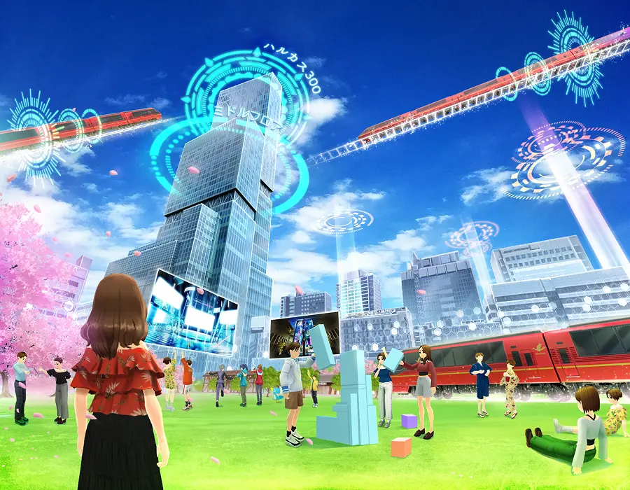 バーチャルあべのハルカスイメージ